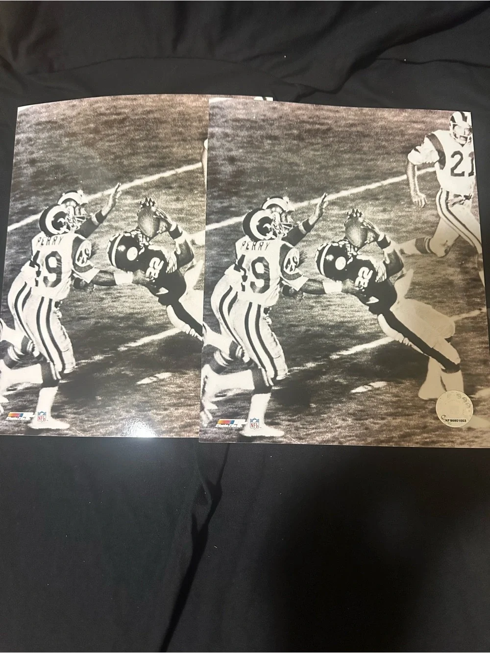 Steelers and John Stallworth 8x10 print lot of 2 photos